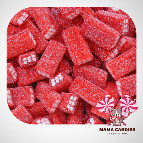 BRIQUES SUCREES ET ACIDULÉE HALAL FRAISE 100G