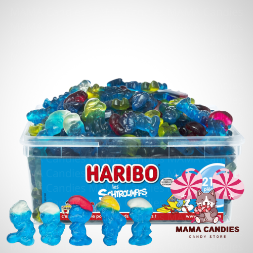 SCHTROUMPFS LISSES HARIBO 100G