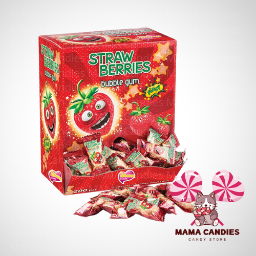 BUBBLE GUM STRAWBERRIES HALAL (UNITE)
